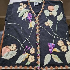 Wine Country Design Sweater